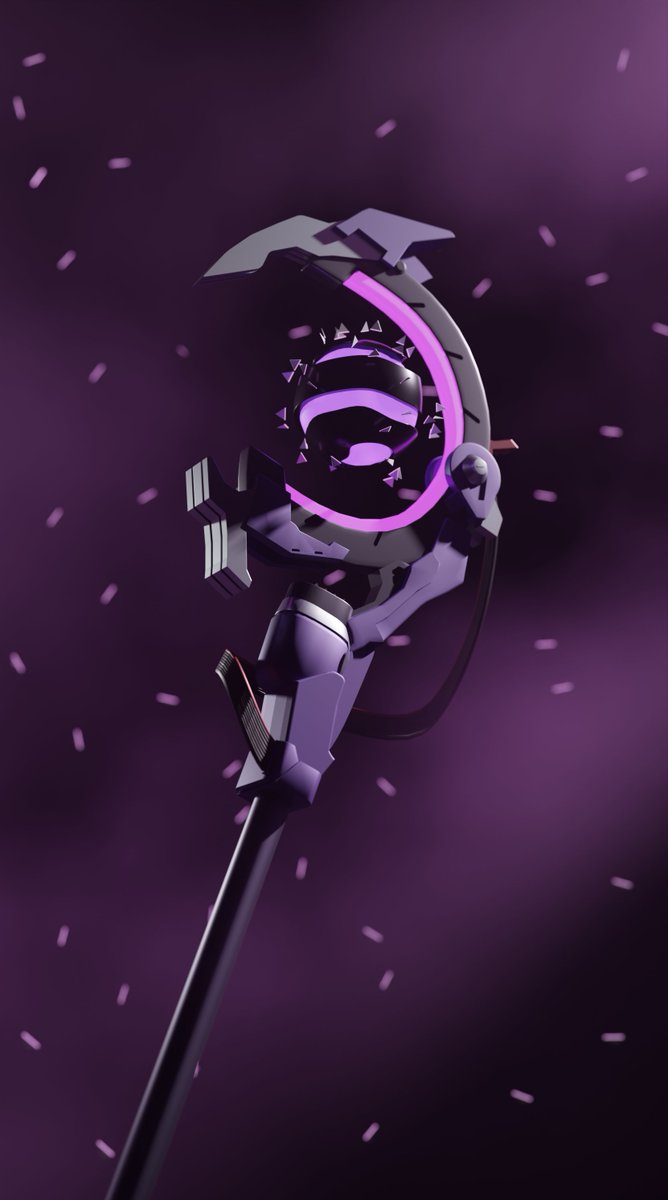 Frederi68355398's tweet photo. A full recreation of Ramattra's staff from Overwatch 2!
Entirely made with Blender 3D.
#blender3d #Overwatch  #ramattra https://t.co/0RaLcoOMJY