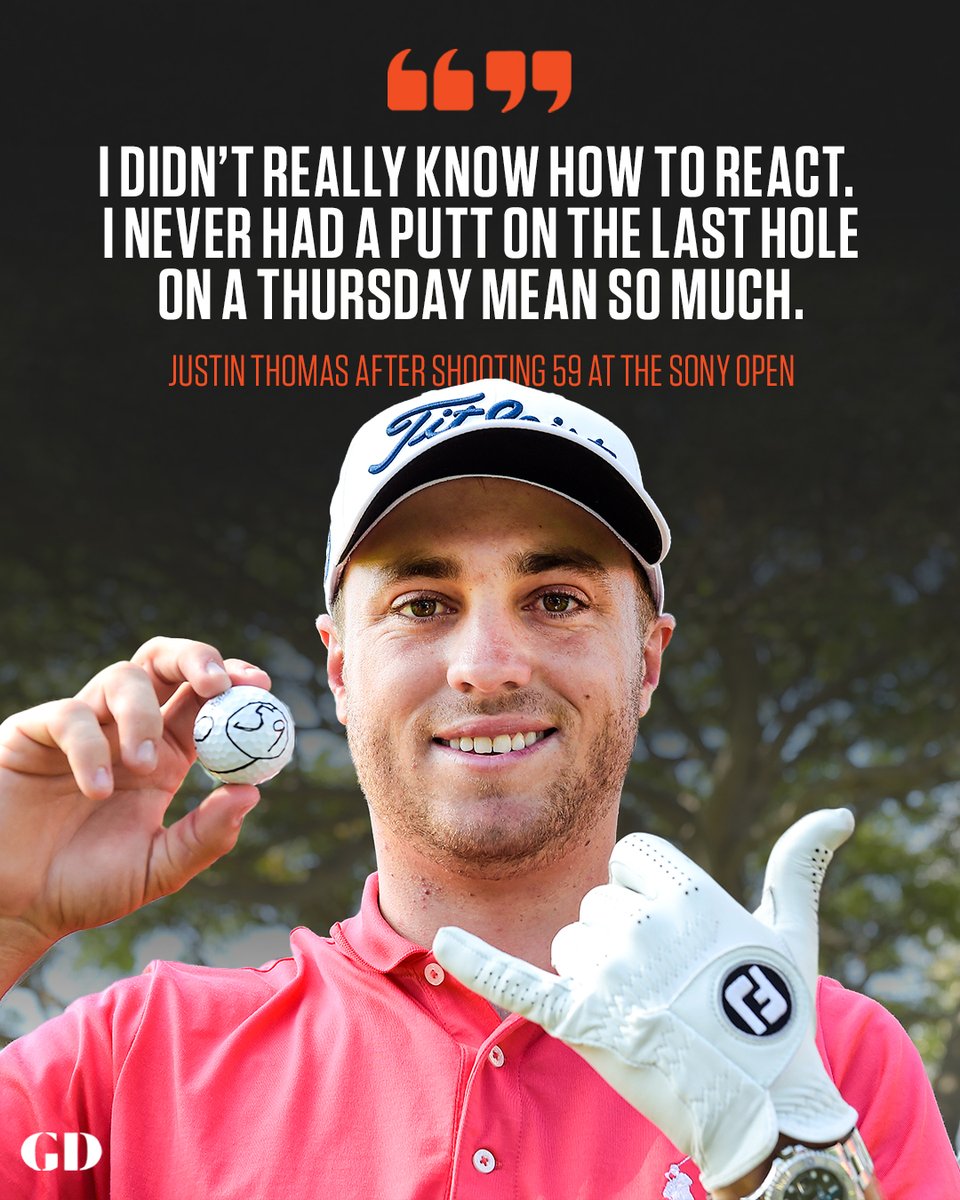 Golf Digest on Twitter "JT 🤝 The 59 Club."