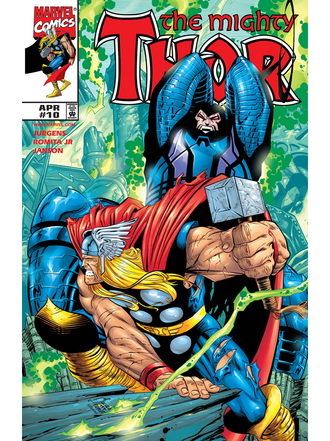 RT @YearOneComics: Thor #10 from April 1999. https://t.co/bKeBMXPY6W