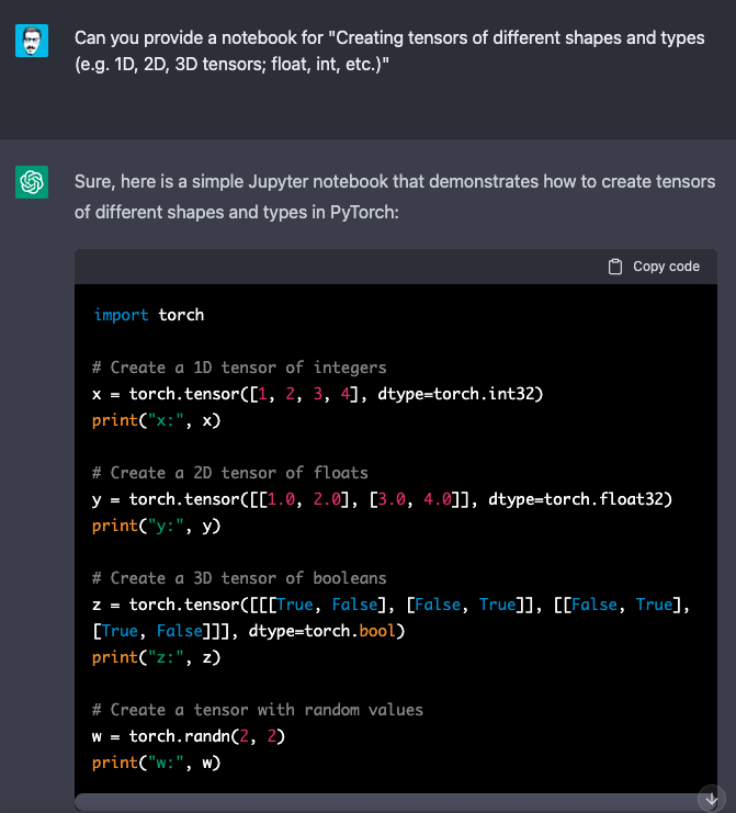 Curious about how to use ChatGPT to learn PyTorch. Here is how I have ...
