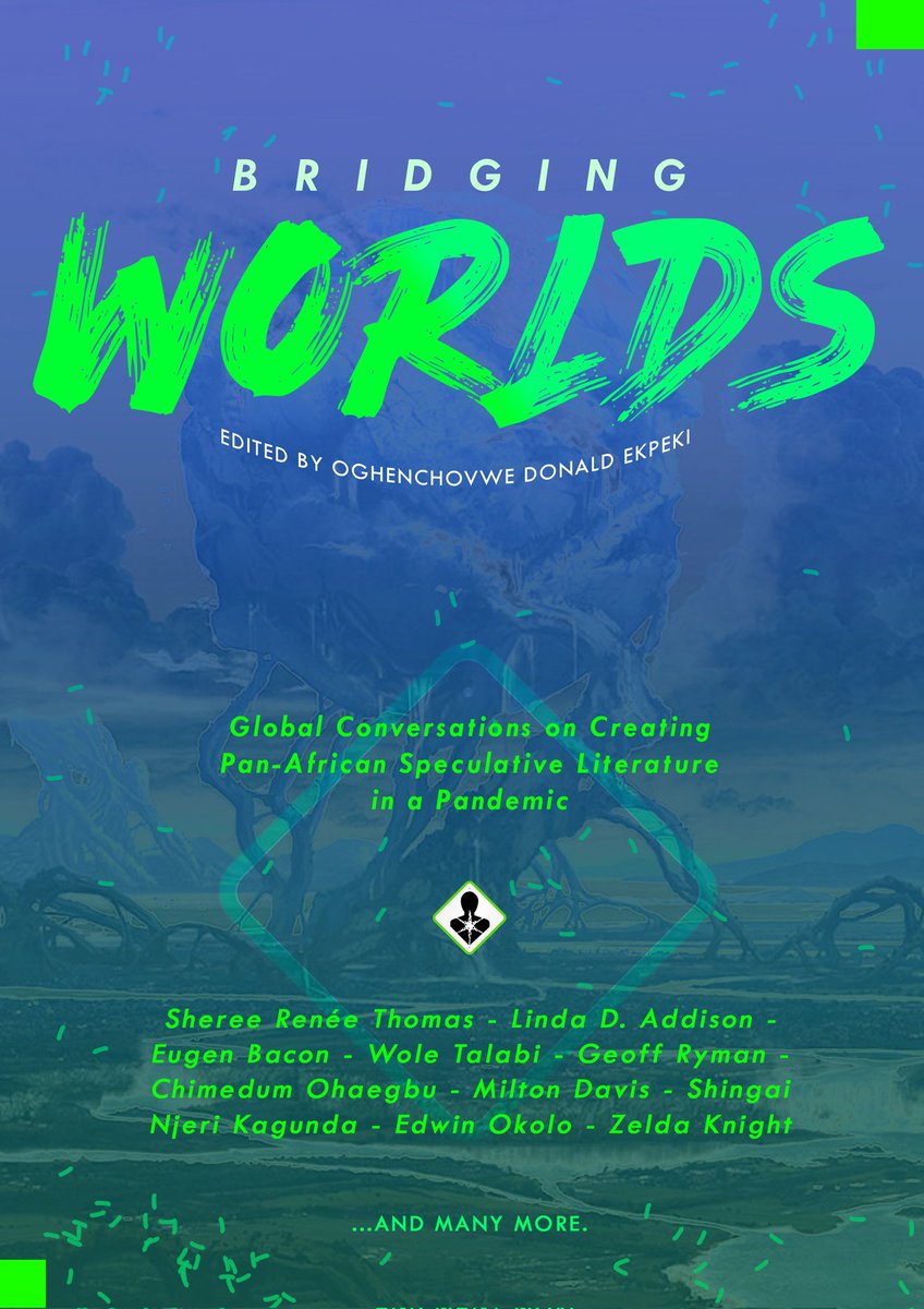 Oghenechovwe Donald Ekpeki (@penprince_) on Twitter photo The cover of the Bridging Worlds anthology by @dsfxy, and the Africa Risen anthology cover by Manzi Jackson.
And lastly, works by <a href="/WTalabi/">Wole Talabi (CONVERGENCE PROBLEMS out now)</a> and <a href="/StevenBarnes1/">Steven Barnes</a>, edited by I, @AuthorZKnight & <a href="/blackpotmojo/">Sheree Renée Thomas 2024 Ignyte Award Winner</a> in Africa Risen. Congrats to them! The cover of the Bridging Worlds anthology by @dsfxy, and the Africa Risen anthology cover by Manzi Jackson.
And lastly, works by <a href="/WTalabi/">Wole Talabi (CONVERGENCE PROBLEMS out now)</a> and <a href="/StevenBarnes1/">Steven Barnes</a>, edited by I, @AuthorZKnight & <a href="/blackpotmojo/">Sheree Renée Thomas 2024 Ignyte Award Winner</a> in Africa Risen. Congrats to them!