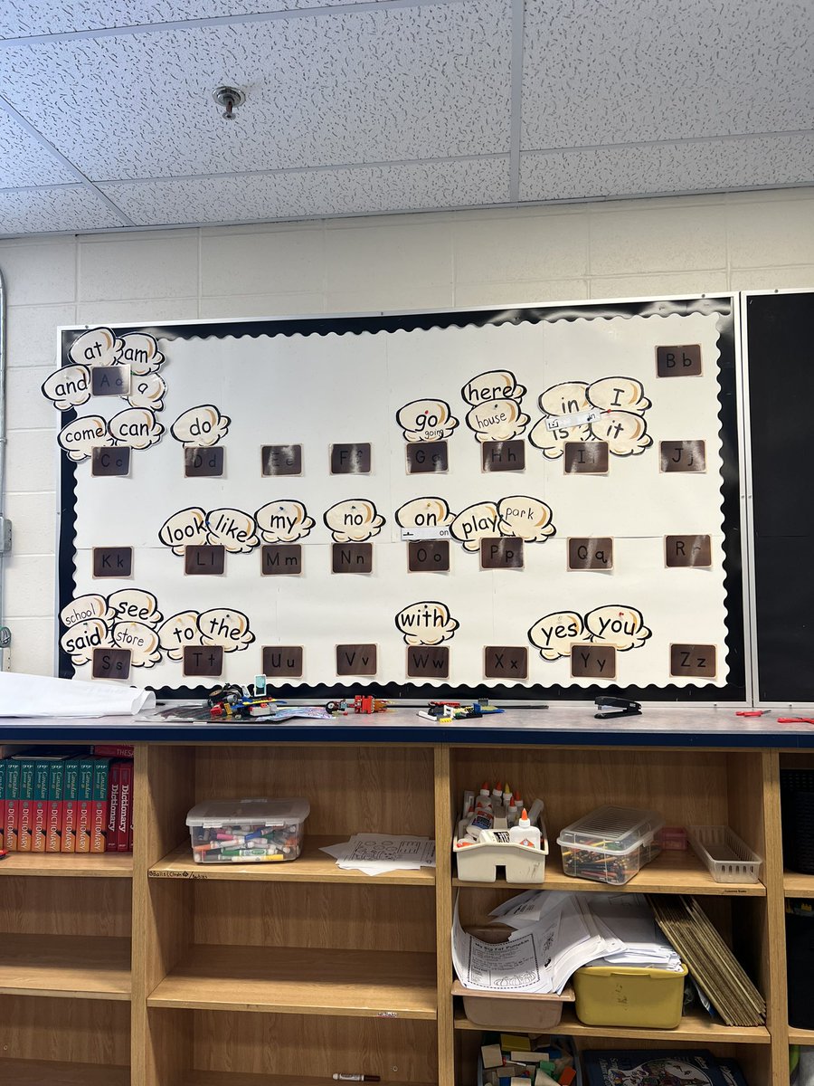 Always making things to make the classroom great.☺️