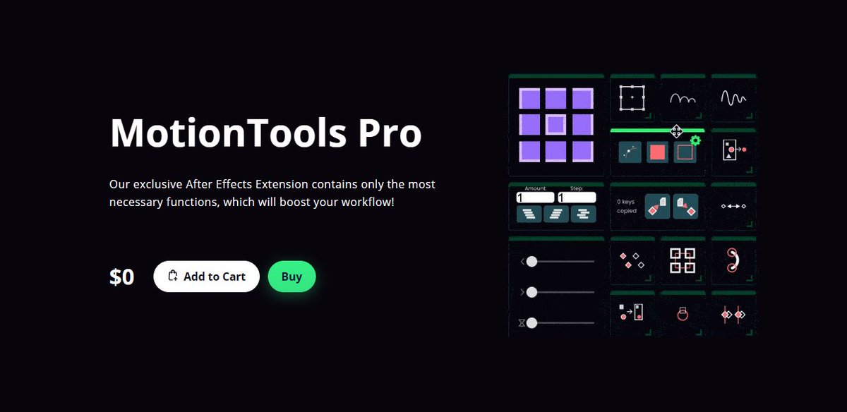 yakoubgr's tweet photo. مصممي الموشن لا يفوتكم ‼
 النسخة المطورة والجديدة من السكريبت المشهور motion tools  بشكل مجاني لفترة محدودة من الموقع الرسمي، خذها الان وتبقى معاك للابد 

الرابط : https://t.co/Kif8f6nme7 https://t.co/pje6ec4mt7
