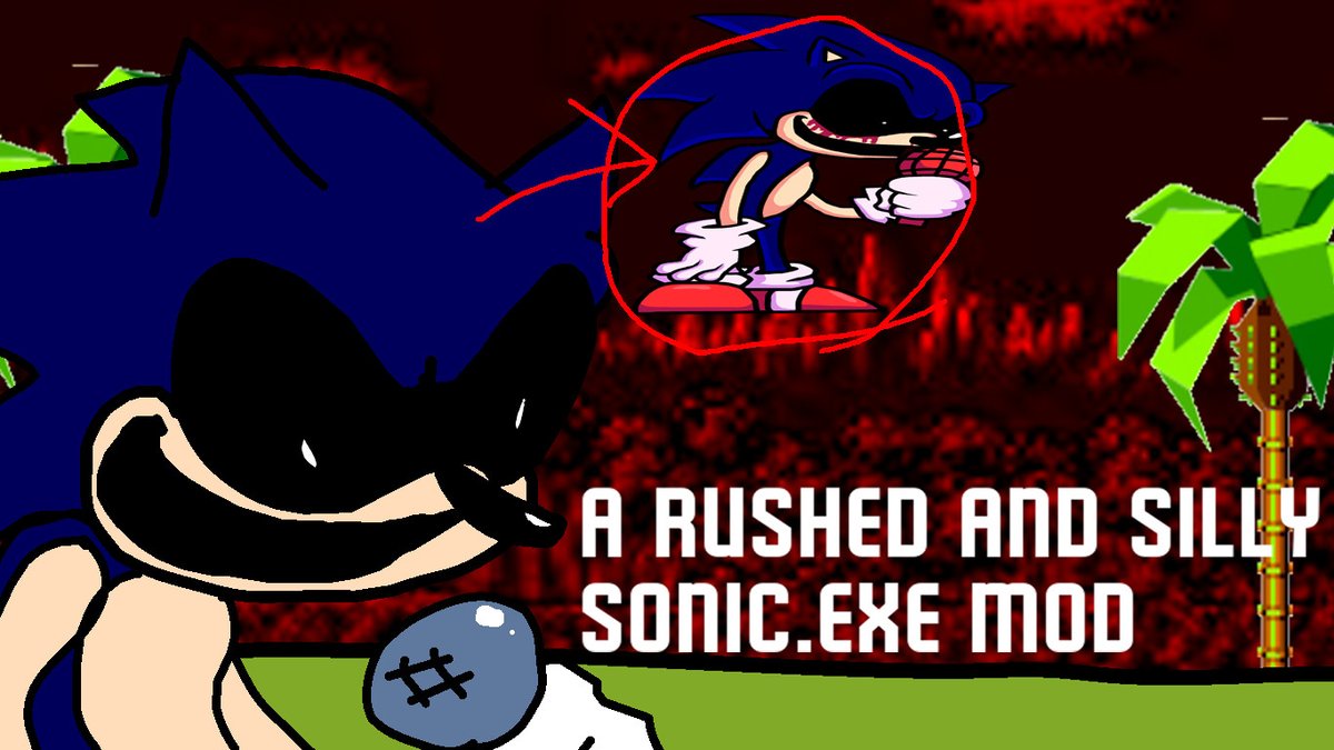 GameBanana on Twitter "a rushed and silly sonic exe mod for 
