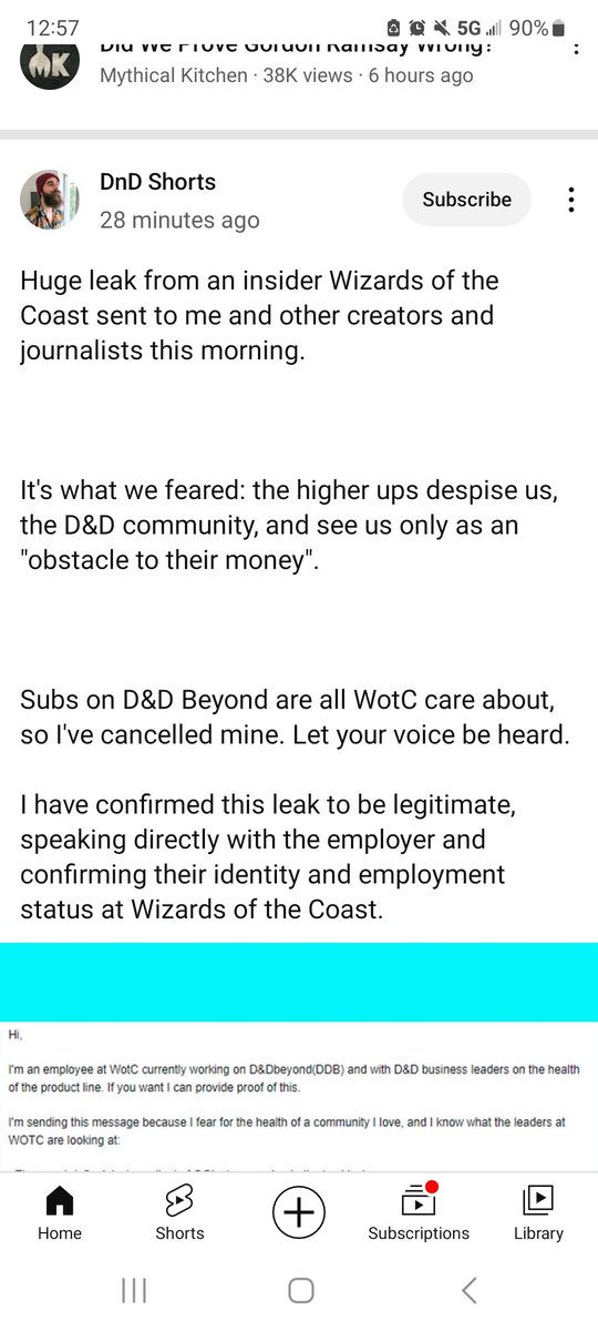 HappyBearToes's tweet photo. #opendnd update, WOTC leak. Cancel your dndbeyond account if you pay for it, that's the only thing they're taking seriously https://t.co/NRreDOR66p