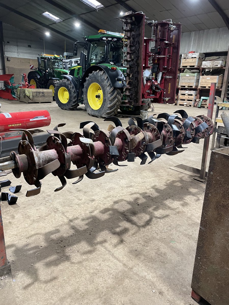 bravo10_4's tweet image. New nuts and bolts and rebladed.
Tedious job but someone’s got to do it!!
#Scanstone