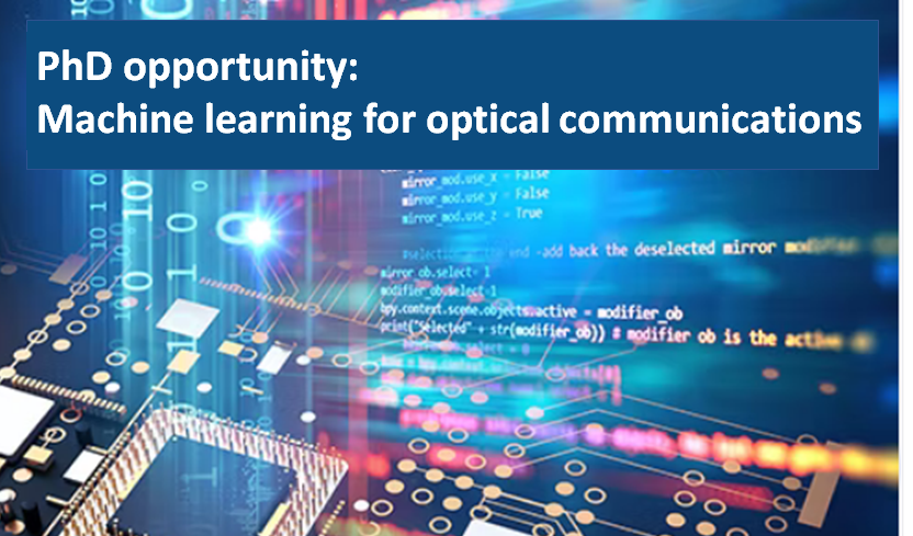 EidFonte's tweet photo. Fully funded 𝗣𝗵𝗗 available at @AstonPhotonics: #MachineLearning for Optical Communications

Interfacing #DataScience, #ML, Digital #SignalProcessing and #OptComs.
➡️https://t.co/HaDvN9Ysta

@Scholarshipps @ScholarshipfPhd #PhDposition @academpositions @FindAPhD
 #Photonics https://t.co/ycpJ8jERWF