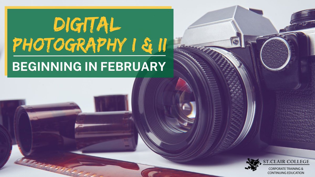 Explore the features and advantages of modern digital cameras, while learning the basic principles of photography.

Sign up today:
bit.ly/3S7yIqe