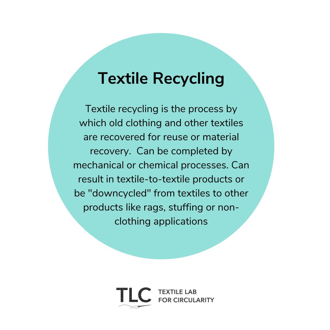 Five hundred thousand tons of textile waste in Canada is created annually. Textile recycling will be an important part of the solution in the years to come! 

#textilerecycling #circulartextiles #reducereuserepurpose
