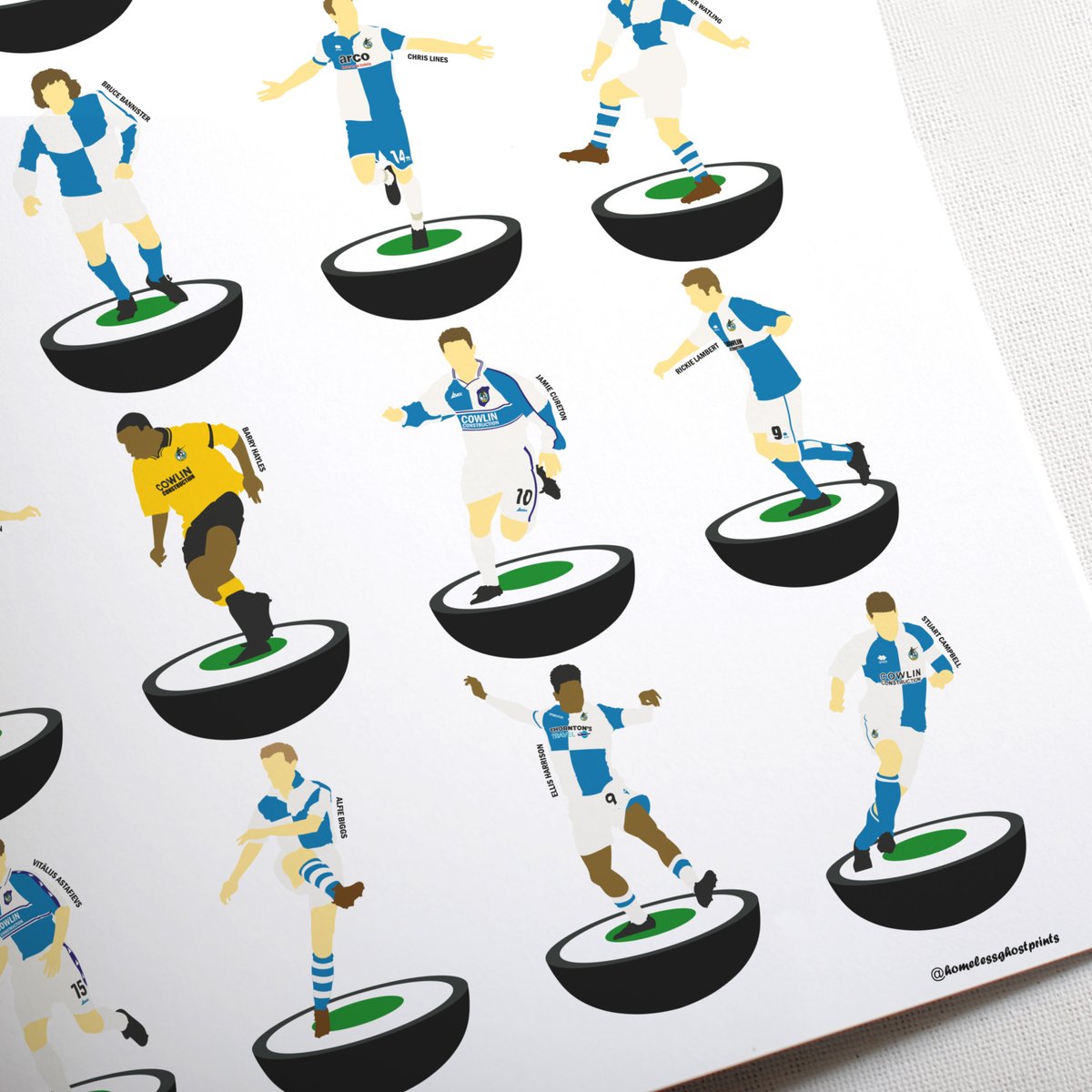 🚨 GIVEAWAY KLAXON 🚨

We have one of these BRFC legends prints to give away courtesy of <a href="/PrintsGhost/">HomelessGhostPrints</a> 😍

Simply re-tweet this tweet to get your name in the draw. The winner will be picked at 6pm on Thursday the 19th
