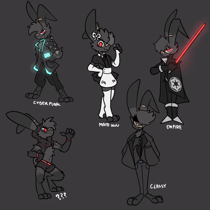 I guess Nick has a big wardrobe to fit all his costumes 