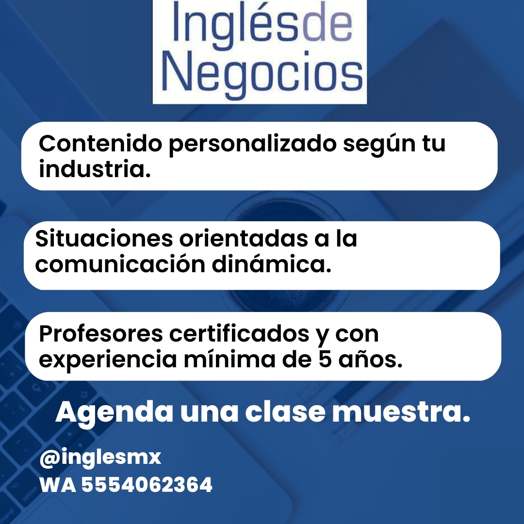inglesmx's tweet photo. Clases 1a1 personalizadas según tu industria WA 5554062364.
#casio #Shakira #HappyNewYear #online #inglesparaadultos #inglesdenegocios #clasesdeingles #trabajo  #ventas #compras #industriafarmacéutica #jobhunting #finanzas #marketing #legal  #suppychain https://t.co/OV3n44RH6E
