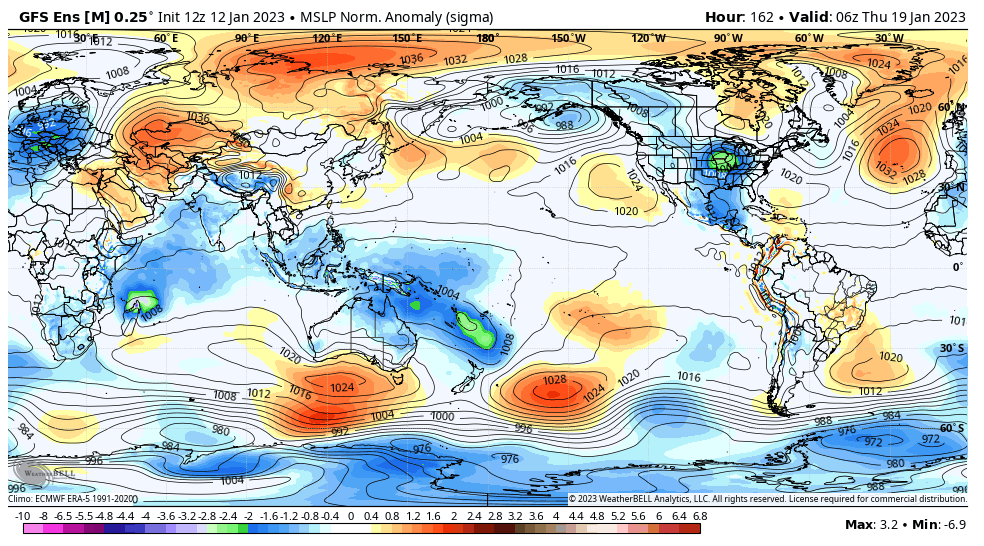 Joe Bastardi on Twitter: "MJO on the move and the first hit to the body