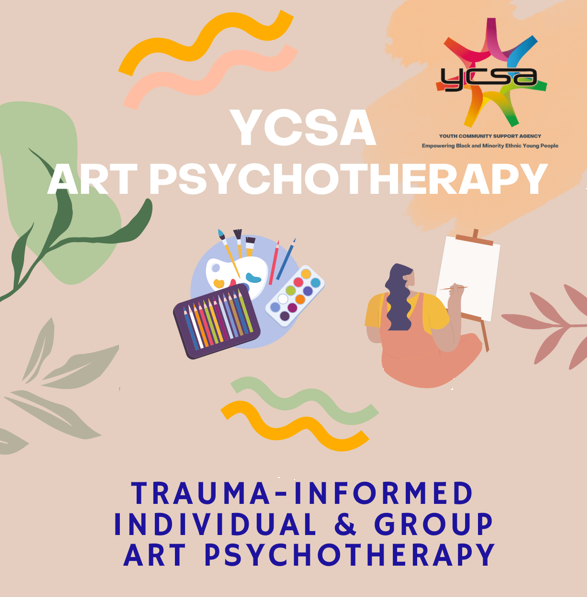 YCSA_Youth's tweet photo. We offer trauma-informed Art therapy for young people seeking asylum &amp; with refugee status, 16-25 at YCSA 70 Coplaw St G42 7JG. 
If you or young people you know are interested contact misawatson@ycsa.org.uk 07842792843 for info
#ArtTherapy #TherapyGlasgow #RefugeesGlasgow #BAME https://t.co/7bImYsolqi
