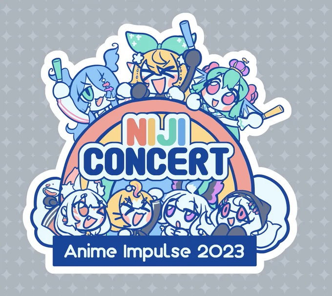 HELLOO if you're going to the Nijisanji #HOPCONcert at Anime Impulse this weekend, I'm going to be handing these out for fun! :3 IM EXCITEDDalso yes i did forget the concert was called hopconcert when i printed them out i am so sad#Lazulight #Ethyria #NIJISANJI_EN 