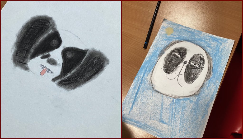 B31Voices's tweet photo. What a cutie Smudge is and loving the art ❤️ 

@BellfieldJunior: "Yesterday a group of children had a special visitor sit for a portrait- Smudge the dog!"

#SWBrumCREATIVE #Art #CuteDog #Northfield https://t.co/PVTMjX2kHo
