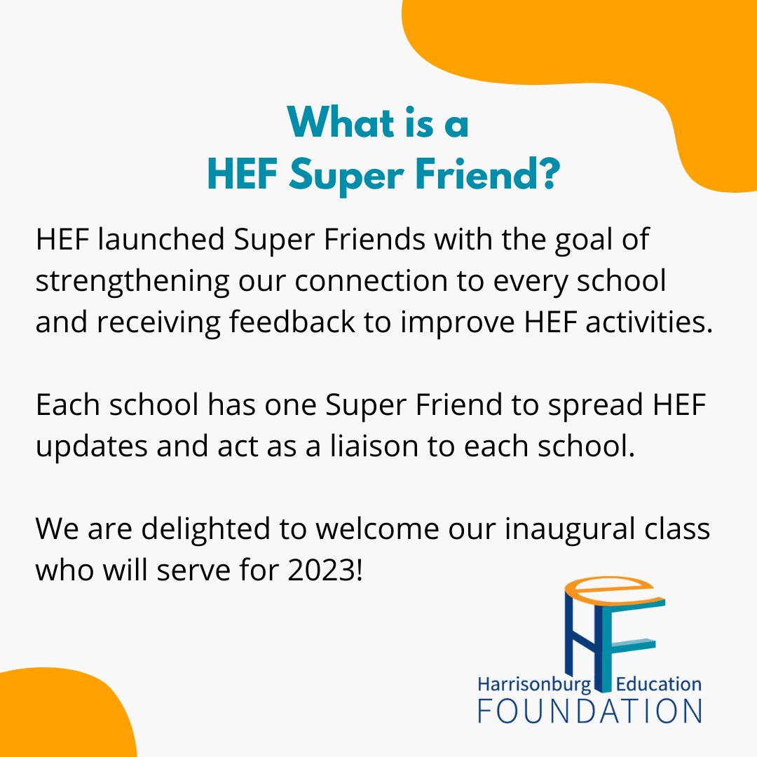 Harrisonburg Education Foundation (HEF) tweet media