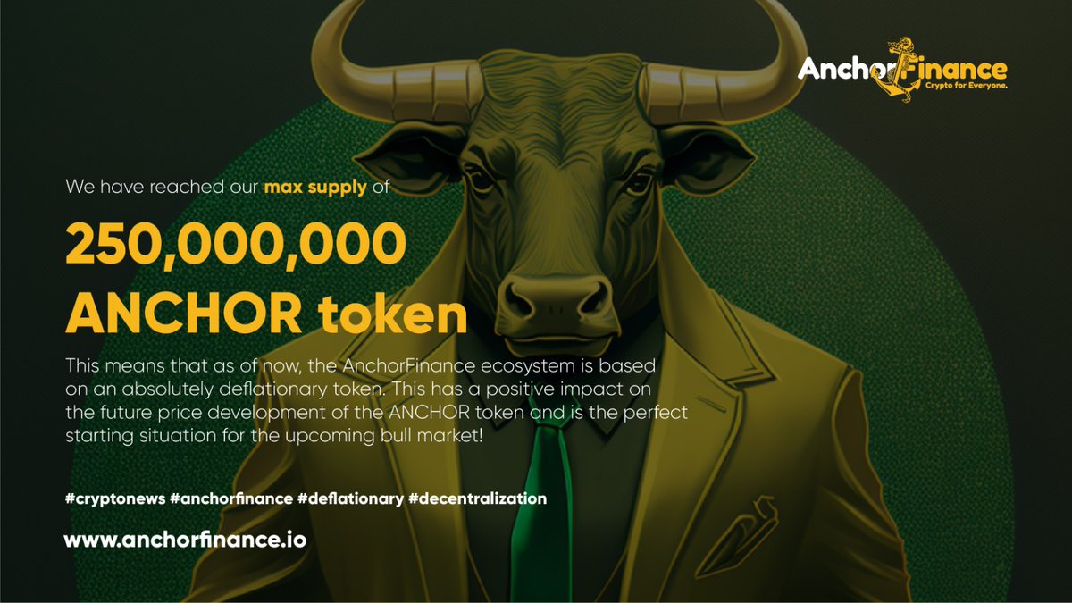 AnchorFinance (@anchor_finance) / Posts / X