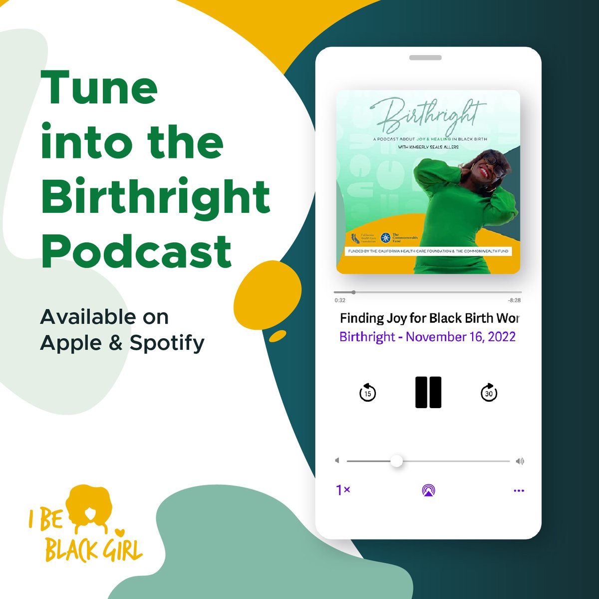 ibeblackgirl's tweet photo. Doulas and midwives ensure we thrive in our birthing experiences, but who cares for them? Tune into the #BirthrightPodcast w/ @iamKSealsAllers to hear from those leading the charge for better compensation &amp; representation while caring for themselves.

https://t.co/LwG9FCXTkt https://t.co/MHCOpaX3mF