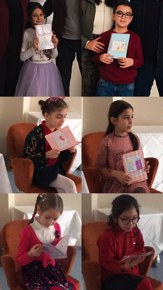 3D finished their English and German presentations today 🥰 they introduced and talked about their own story books which they wrote in English📚🥰 they’re my little and brilliant authors ✍️🥰 <a href="/bahcesehir_van/">Bahçeşehir Koleji Van Kampüsü</a> <a href="/AtlihanMumtaz/">Mümtaz ATLIHAN</a> <a href="/ismailK08300410/">İsmail Karaman</a> <a href="/nazan_dagdemir/">Nazan Dagdemir</a> <a href="/salazrenan/">Rnn</a> <a href="/SalazHatice/">Hatice Salaz</a>