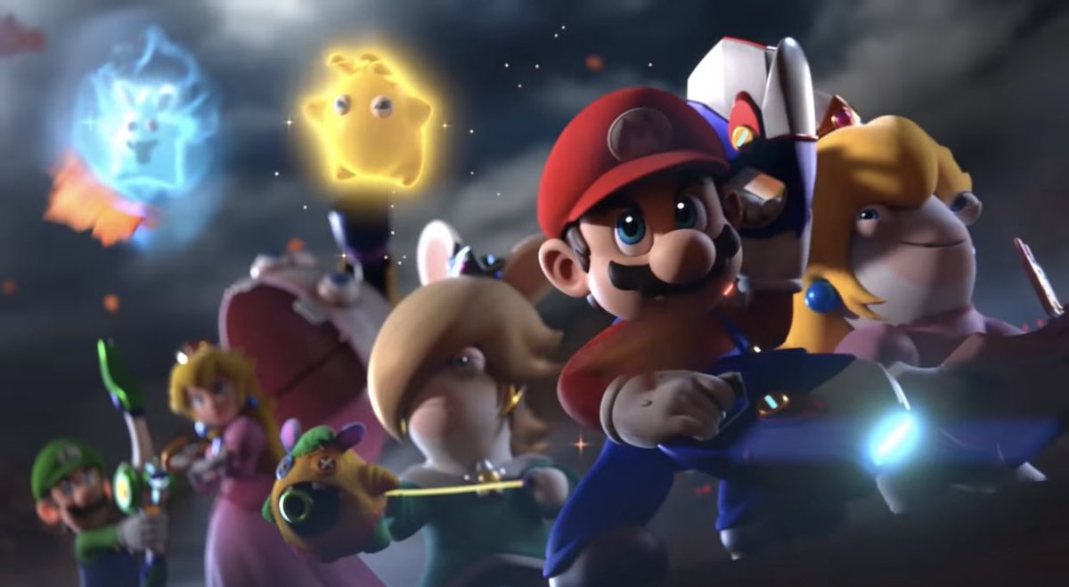 PhoenixMario1's tweet photo. @NooB_B3D @kimoiguess Everything about this is sick
The lighting especially, idk why tho but that shot when they’re falling from the sky rlly - the lighting rlly reminds me of this shot from the sparks of hope trailer https://t.co/oacYNsGF1y