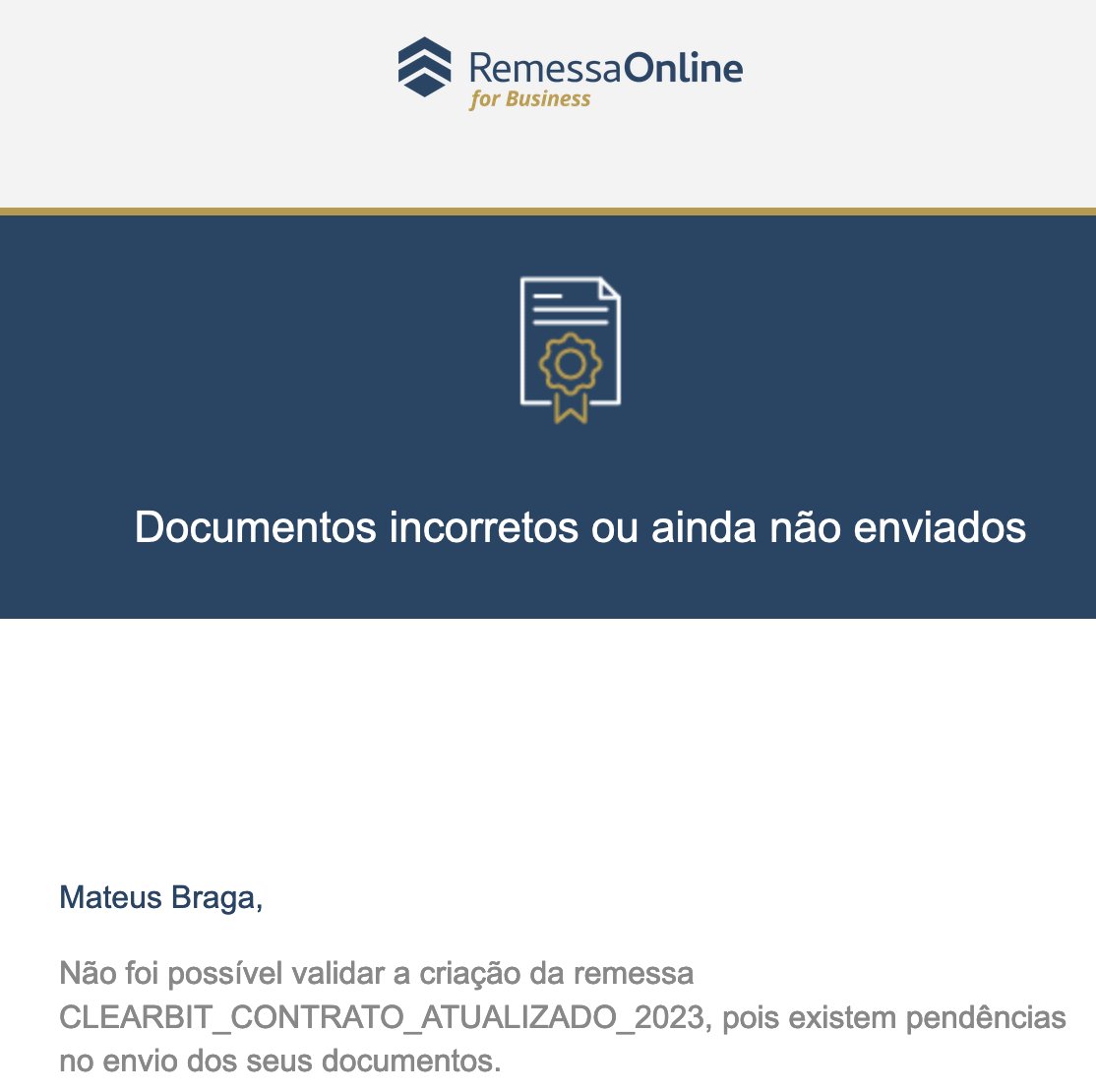 Salve Salve time, alguem ai recomenda uma alternativa a @RemessaOnline ? TODO MES é o mesmo problema.....

cc @sseraphini