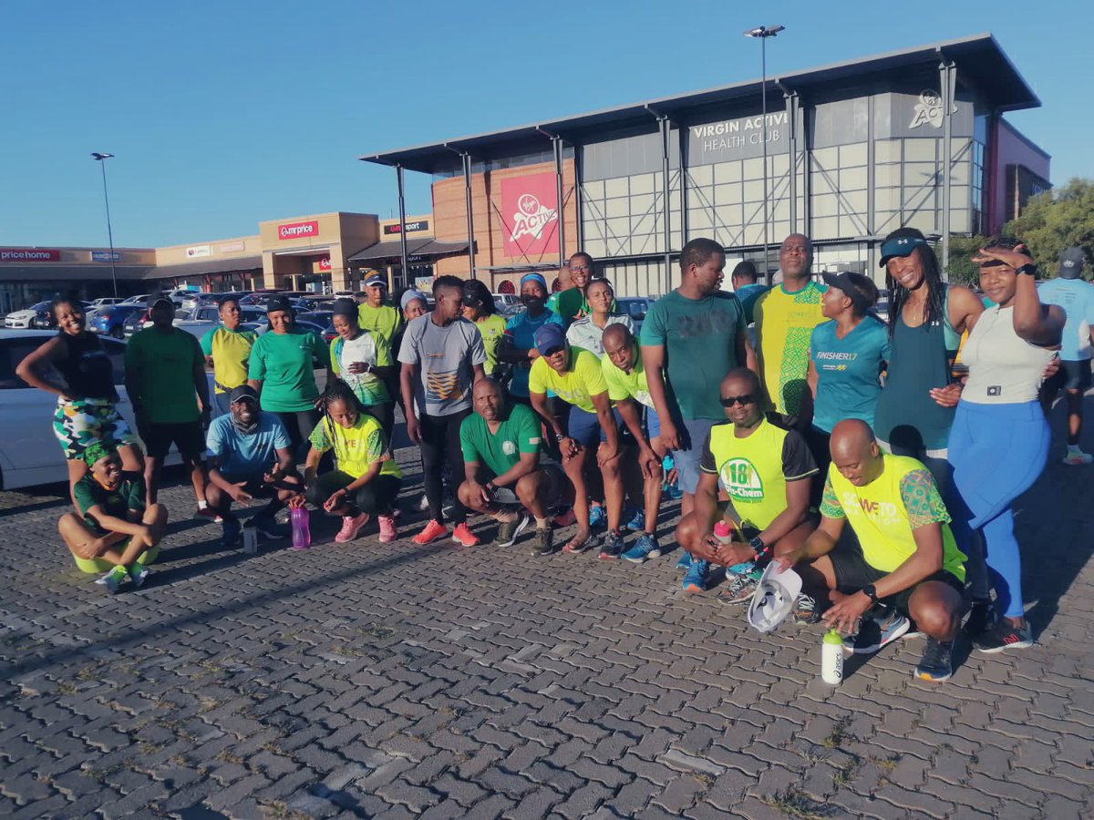 MidrandCrew's tweet photo. Ziyasha
#RunningWithTumiSole #FetchYourBody2023 #FetchYourFitness #MidrandCrew https://t.co/6PUEh04EzZ
