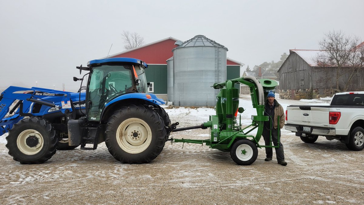 Refurbished <a href="/WalingaInc/">Walinga Inc.</a> #grainvac delivery,  #ontag #toughtobeatinthelongrun