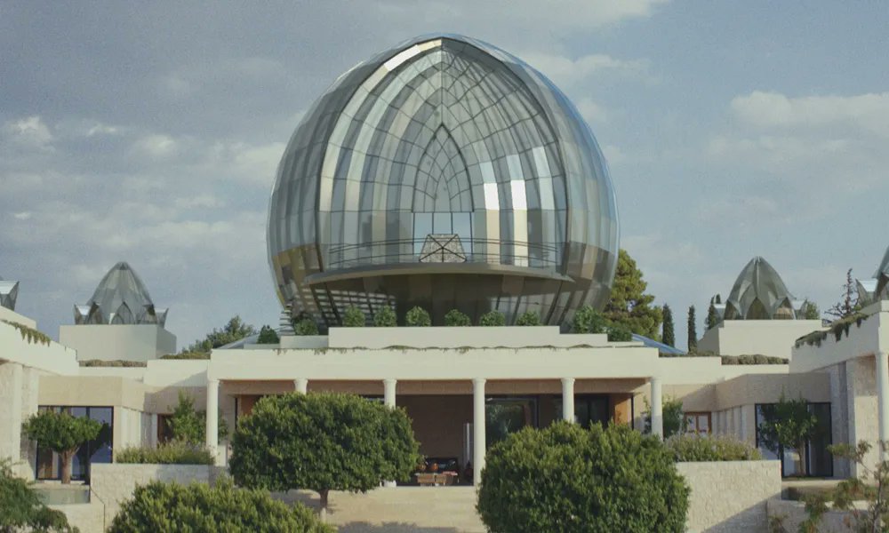 coolmaterial's tweet photo. The <em>Glass Onion</em> Greek Island Compound Has Been Listed for $450 Million - https://t.co/X0iFsbeYrZ https://t.co/AvK0mSecCo