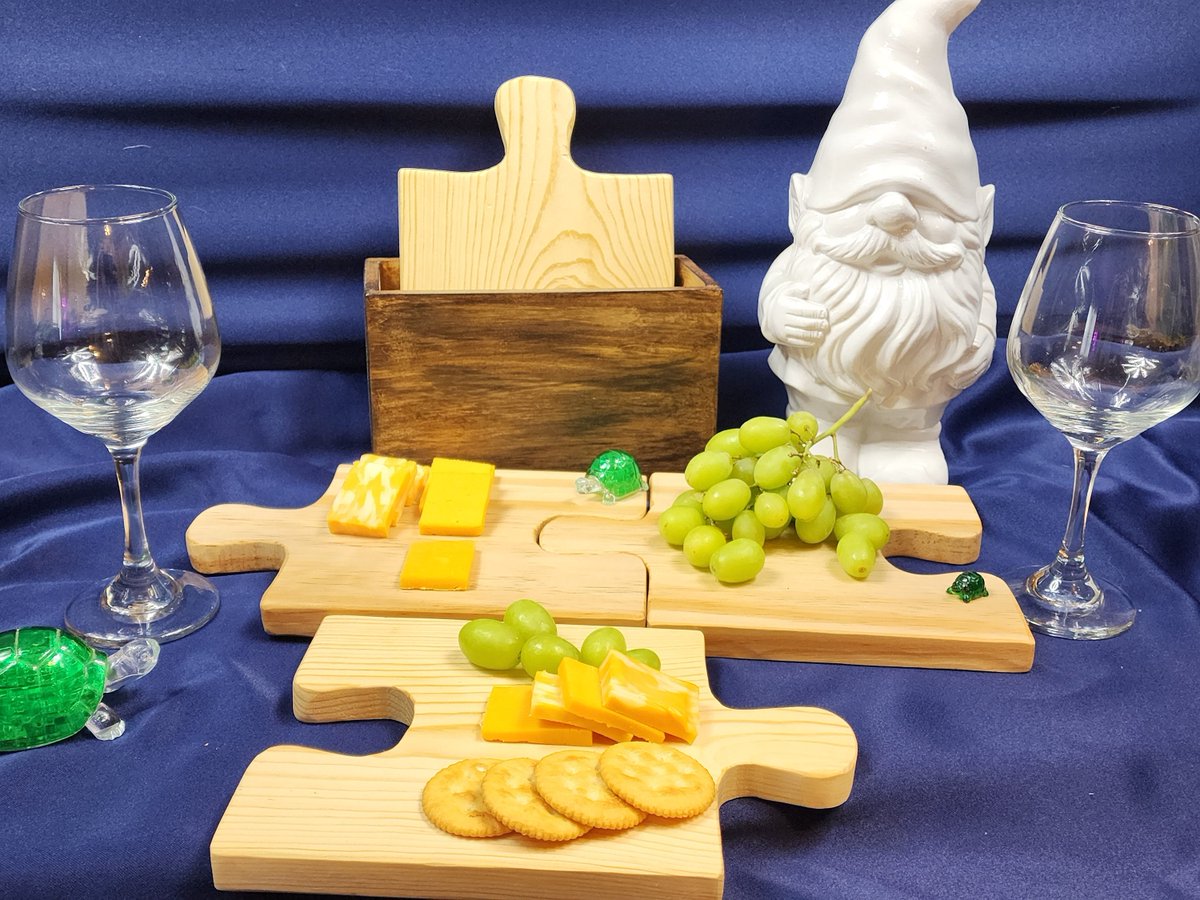 CannablissCraft's tweet photo. Excited to share the latest addition to my #etsy shop: Puzzle Piece Together Serving Boards https://t.co/HqqBSAEqhJ #wood #serving #party #host #gift #cuttingboards #cheesetray #charcuterie https://t.co/q49PvscgqJ