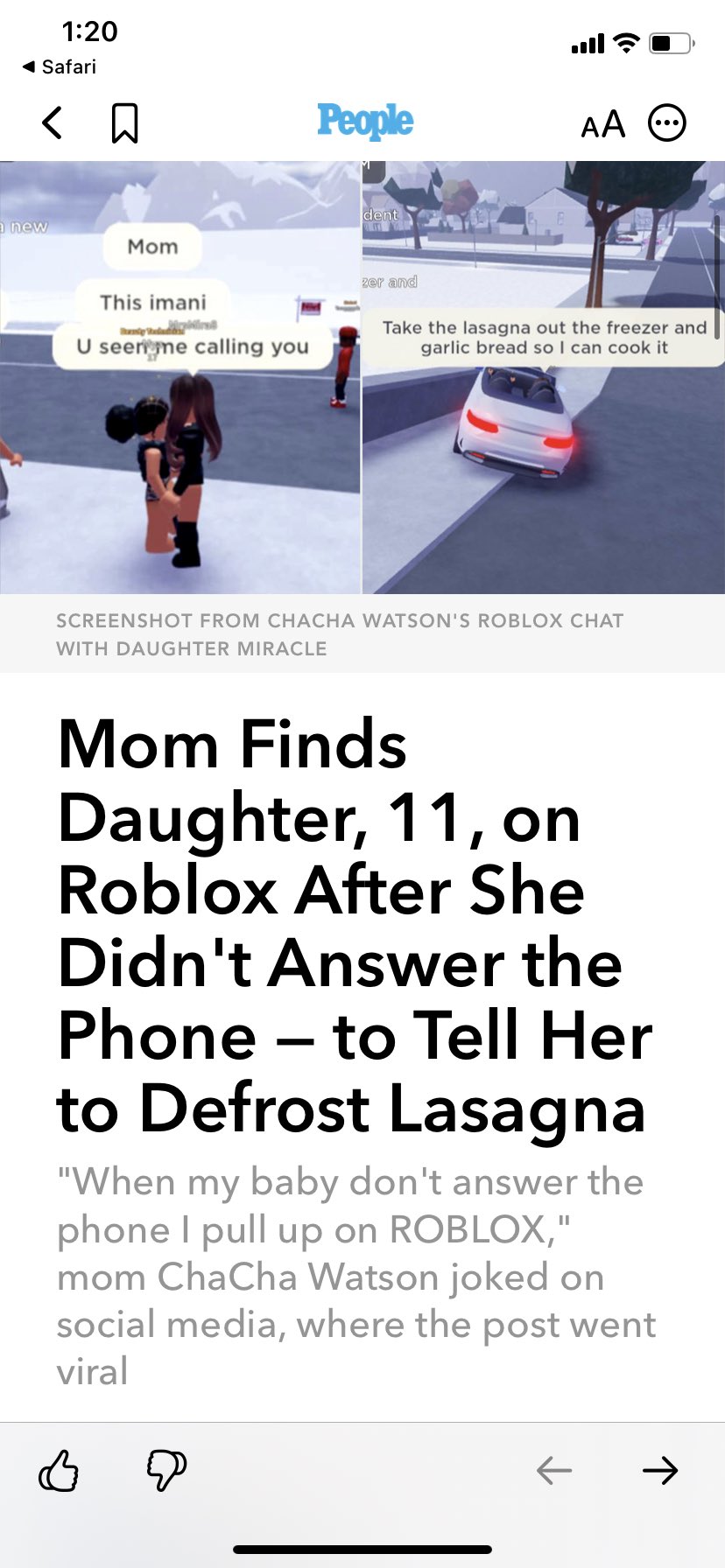 Mom goes viral for finding daughter on Roblox and telling her to