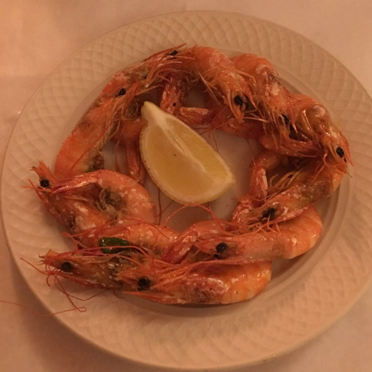 Looking for a flavorful way to start your next meal at The Door? Order our peppered shrimp appetizer, which is prepared with hot pepper and salt.