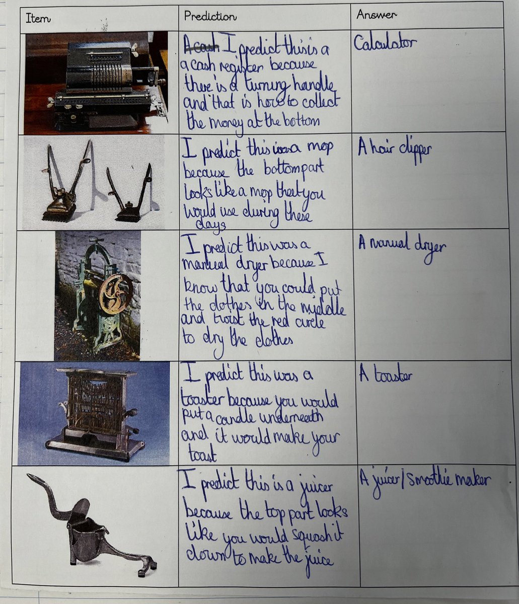 BirchwoodCE's tweet photo. Year 6 have started their new Science topic all around ‘Electricity’⚡️
They have been exploring life before electricity was discovered and predicting what a range of items were used for. As one of our children said, “This topic is going to be ecSTATIC” 😂 #bcepsscience #bcepsy6 https://t.co/bMDcOVNi6J