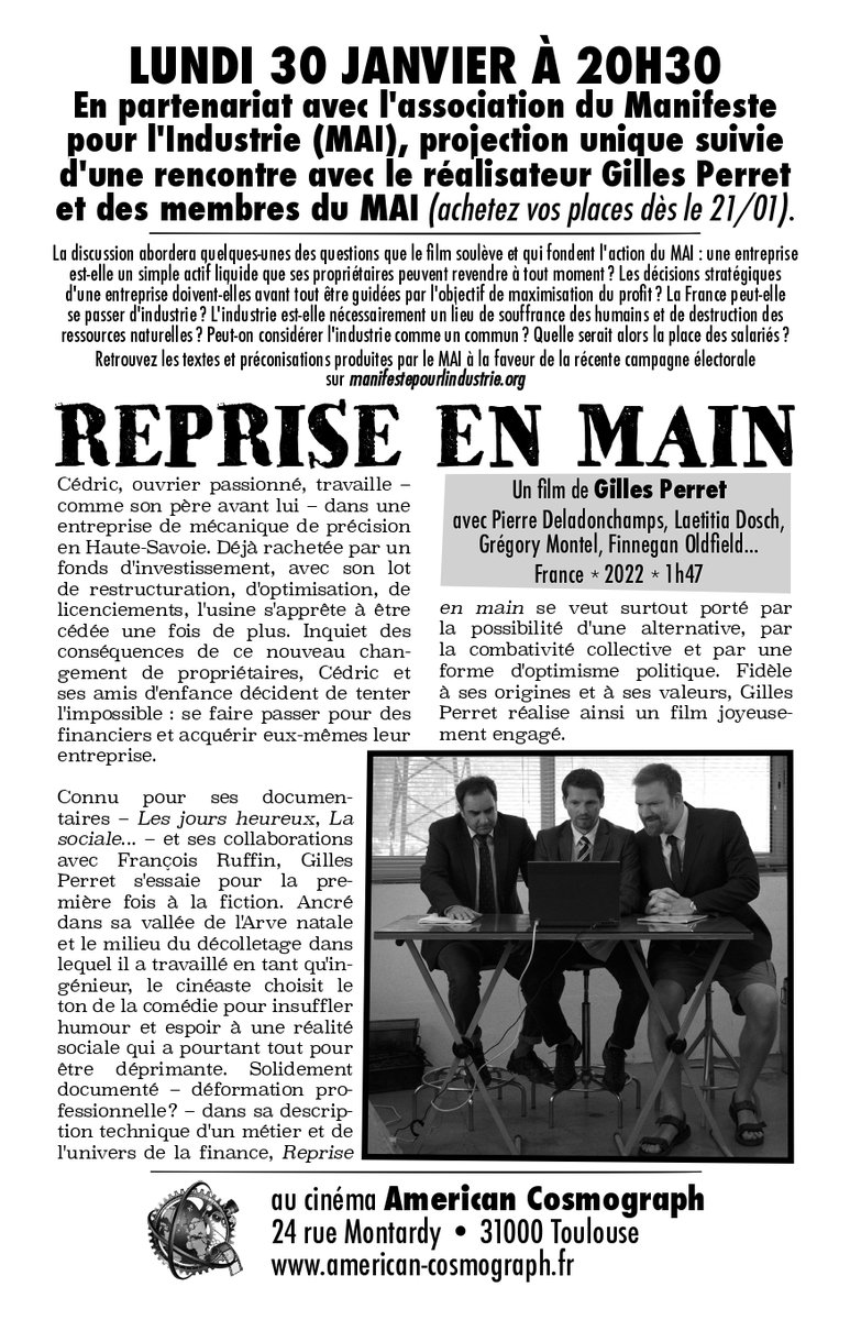 📜 MAI - MAnifeste pour I'Industrie tweet media