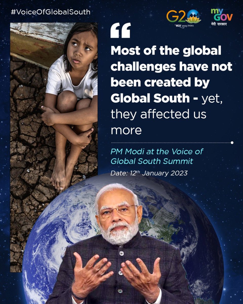 #VoiceOfGlobalSouth #PMModi #India #NewIndia