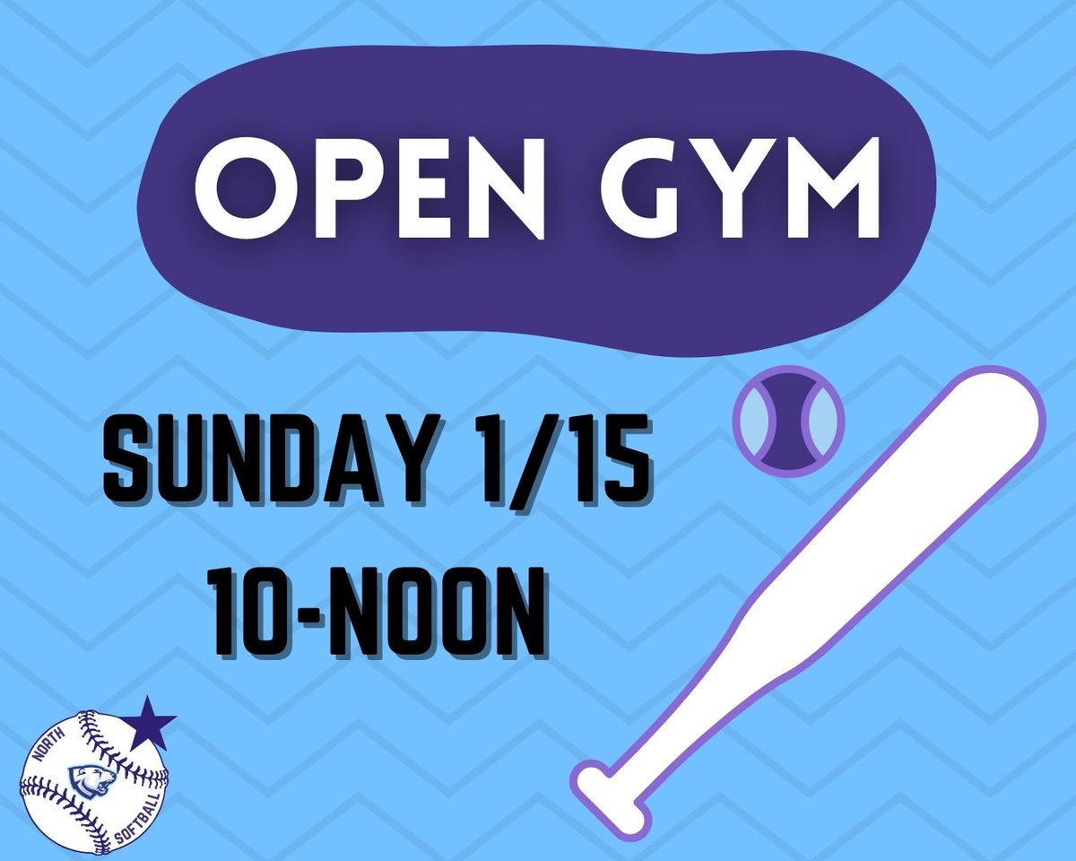 Northstar_SB's tweet photo. Um, yes hello, WE'RE BACK WITH THE OPEN GYMS!

Come join us 10-noon this Sunday for some softball fun 🤩

Countdown to the season is on ladies, March will be here sooner than you think, let's get at it! 😎🥎🐻‍❄️ 

#RollBears #OpenGym #SoftballSeason https://t.co/dyS4golxf5