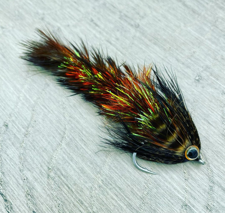 Saltwateronfly's tweet photo. Great Shimmer
@va_muddler
3.5” FGC in Smoldered Fire Tiger
.
.
.
#flytyingjunkie
#flyfishingjunkie
#flyfishingaddict
#flytyingaddict
#flyfishingnation
#flyfishing
#flytyingnation
#flytying
#streamerjunkie
#gamechangerfly
#changeyourgame
#onthefly https://t.co/itJZCax5EH