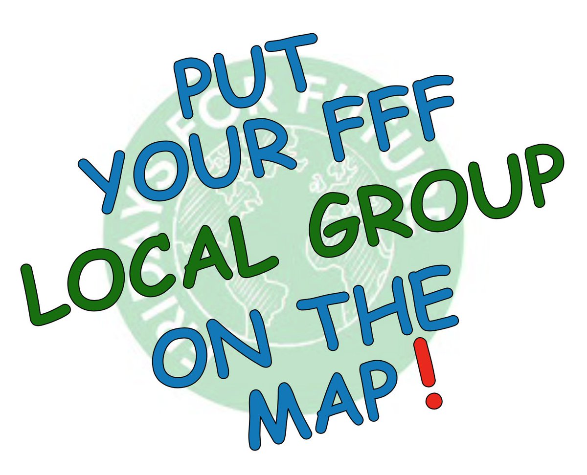 Did you know journalists look on the #FridaysForFuture #map to find activists to interview? Make sure your local groups email is on the map so journalists can find your local group!
Check if your email is up on the map: map.fridaysforfuture.org/map?c=&d=&o=&m…