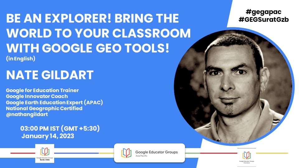 GEG_Ghaziabad's tweet photo. #GEGAPAC Educational Technology Online event 'Staying Connected 7.0'. #GEG_Ghaziabad #GEGSurat is ready to host the sessions in #English 
Dates : January 14,15  2023
 Playlist - https://t.co/sWdnmOkNpH https://t.co/b2YrAqAAE5
