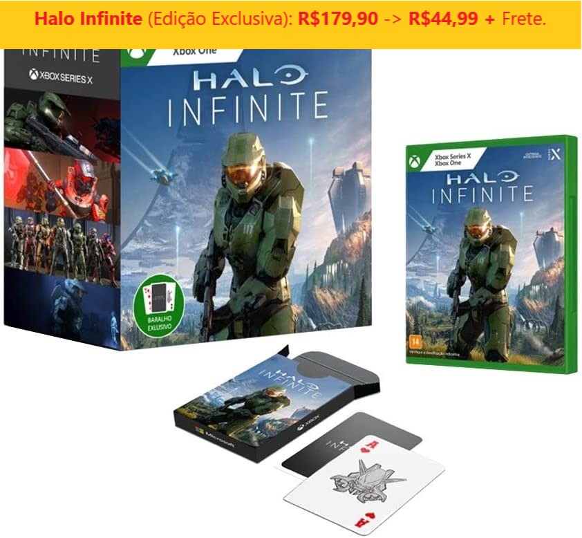 _dan_dino_'s tweet photo. Salve Combatentes passando para avisar que a Versão Exclusiva de Halo Infinite mais uma vez está com desconto na Amazon.

Dá um confere ai e compartilhe com os amigos.

https://t.co/1nXcgpvfuQ 

#HaloInfinite #Xbox #Amazon https://t.co/97L2CXqaPj