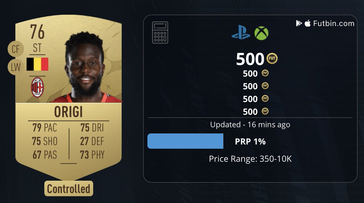 Futdonk's tweet photo. If they don’t put Ibra in this promo… 

Giroud has a special card already so seems odd to put him in again… 

Origi has 0 special cards… Could it be… https://t.co/xk5H8vsenZ