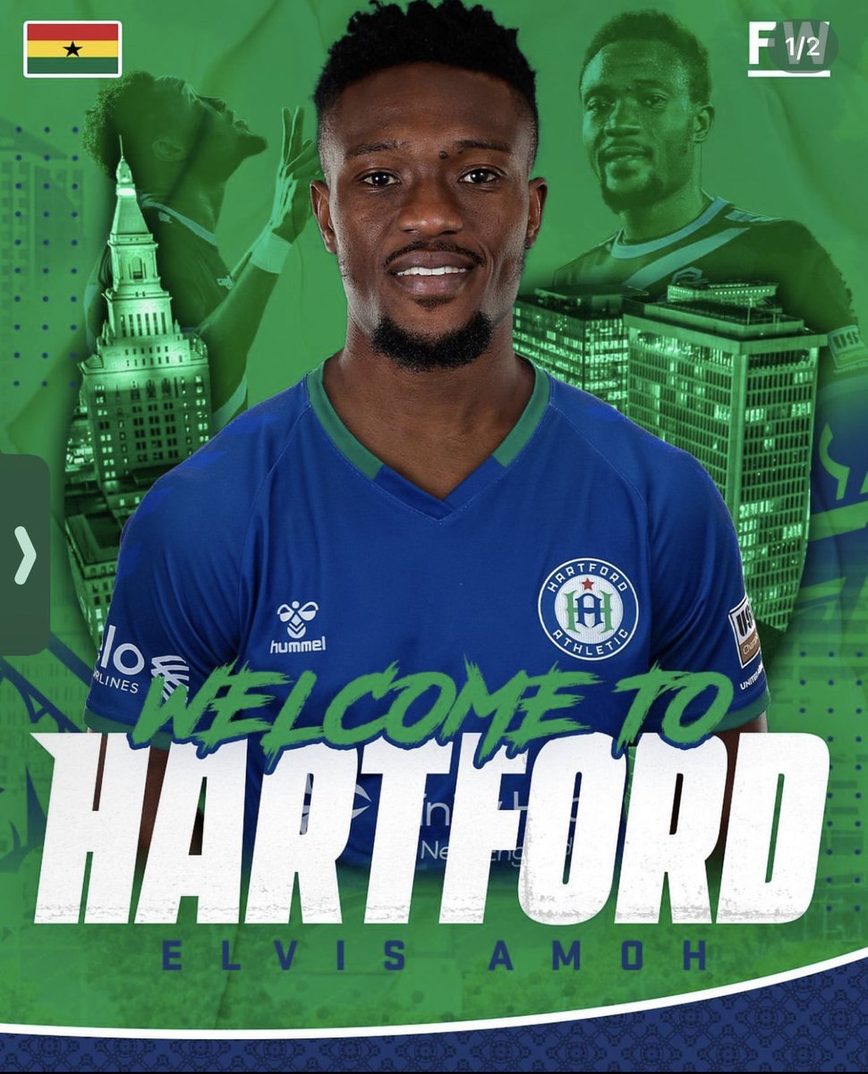 PenMan_Official's tweet photo. Hartford Athletic welcomes Elvis Amoh

Ghanaian-Italian soccer marvel, Elvis Amoh, has been welcomed by the Management and players of Hartford Athletic after a successful transfer from Colorado Switchbacks at an und

https://t.co/H4OqPEmq5g

#ghana #Soccer #USA #Quickviews https://t.co/igxevtX0t3