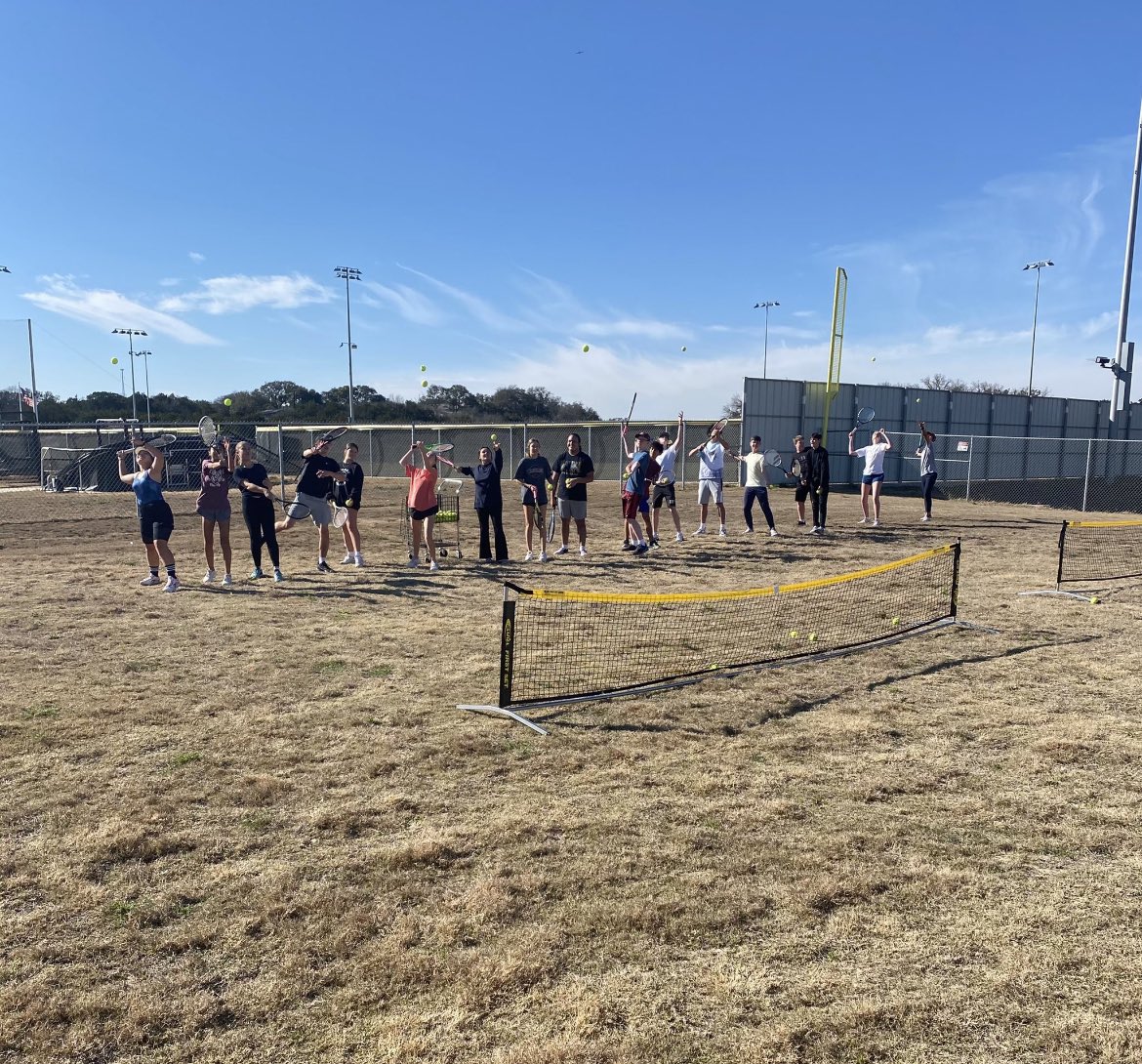 KerstinBates's tweet photo. Love watching my son play the game he loves! Played at East Central where they have 8 courts and a great visitor area. Would love to be able to watch him in a home match. Hoping our district will do what they need to do to #finishdavenport https://t.co/fMWpMP2jDd