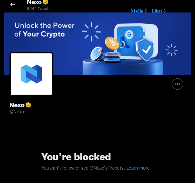 called it almost 6 months ago, brought attention to it on the feed multiple times, so much so that I got blocked. #Nexo, good riddance.

<a href="/otteroooo/">otteroooo</a> was banging this drum for almost a year.

<a href="/AntoniNexo/">Antoni Trenchev</a>, hope Bulgarian prison hurts bad, like, real bad :]