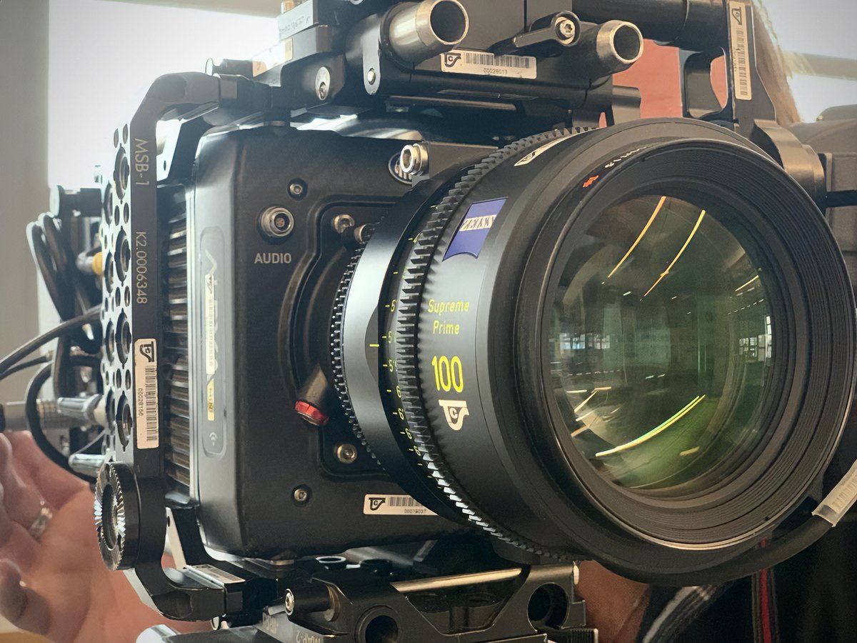 Shot from David Moxness, ASC, CSC testing at TCS this past fall.

ARRI Alexa Mini with 100mm Zeiss Supreme Prime.

#camerabuild #filmmakers #cinematography #cinematographers #TCSfilm