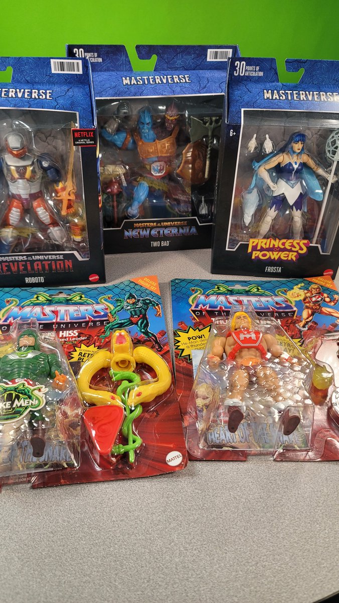 Busy recording day today #motu #twobad #toyreviews