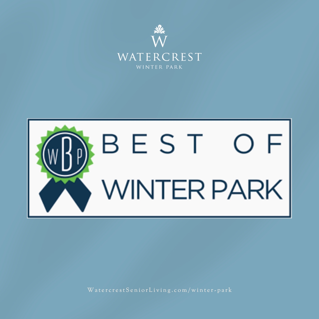 We're very proud to announce once again that we were a finalist for the “Best of Winter Park” last year. 💯

While we didn’t win, we were mentioned with the finest communities of our kind in our local area. And this year? Watch out! ☺

#WatercrestWinterPark #BestOfWinterPark