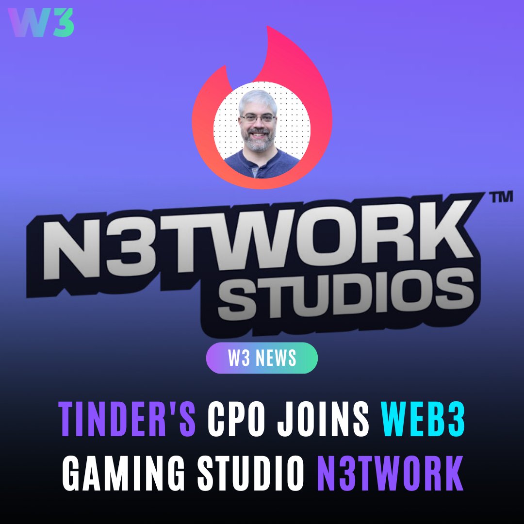 ‼ <a href="/Tinder/">Tinder</a>'s Josh Sell Departs Web2 For the Web3's <a href="/N3tworkStudios/">N3TWORK Studios</a> 👾

Tinder's former CPO Josh Sell has swiped right on Web3 gaming, with a new job as N3twork's COO. 💘

Tell us what you think in the comments below! 👇

#W3CON #W3Conference #web3 #tinder #n3twork
