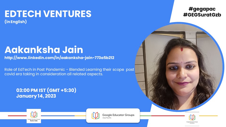 #GEGAPAC Educational Technology Online event 'Staying Connected 7.0'. #GEG_Ghaziabad #GEGSurat is ready to host the sessions in #English 
Dates : January 14,15  2023
 Playlist - bit.ly/3XmAjLL