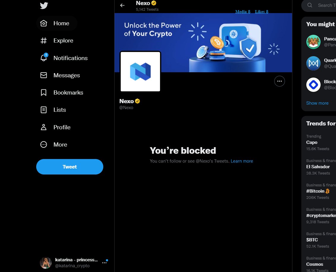 imagine not shorting $NEXO lol